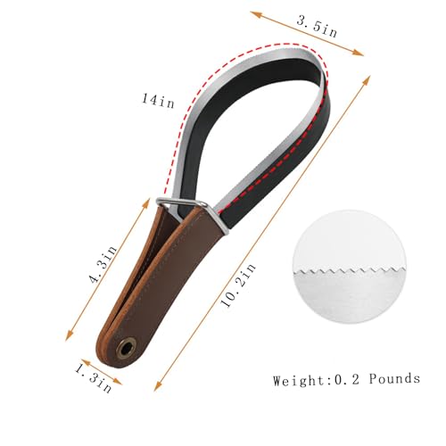 Metal Shedding Blade, Dual-Sided Shedding Blade Horse Hair Brush（2Pcs） | Versatile For Horses,Cattlem,sheep,Large Dogs,ComfortableNon-Slip PU Handle - size: 2 pcs