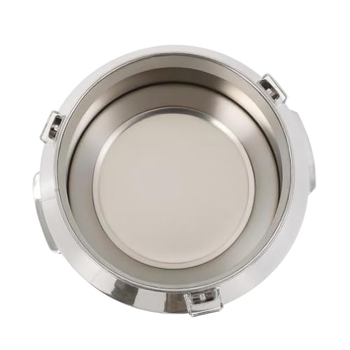 DYNAMI 7.4Gal Stainless Steel Milk Can,Large Metal Airtight Canister with Sealing Silicone Ring and Locking Clamp,Stainless Steel Milk Bucket,for Water, Tea, Wine