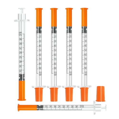 1ml 31G 1/4" (6mm) Lab Syrings, Individually Wrapped, Box of 100 - size: 1ml 31G 1/4 Inch