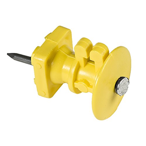 Zareba Systems IWKNY-Z Z Insulator with Double-Headed Nails, 250 Pack - size: 250 Pack