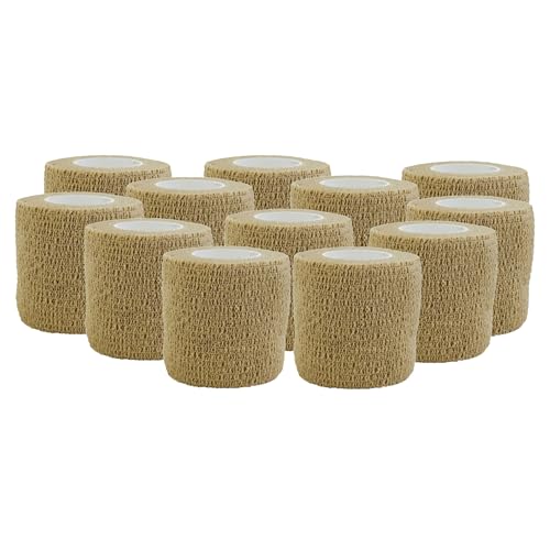 MCR Medical, Cohesive Bandage 24-Pack, Self-adhering Bandage Tape - size: 24-pack
