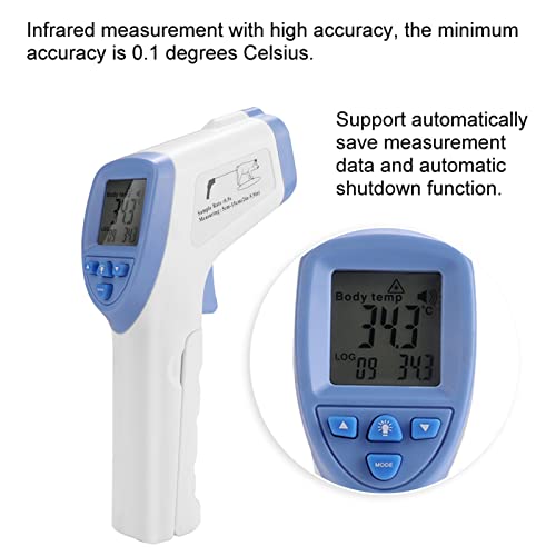 High Precision Infrared Veterinary Thermometer, Accurate Pet Thermometer Memory Animal Thermometer for Farm Livestock Household Pets
