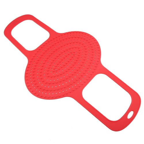 Heat Resistant Turkey Lifter, Poultry Lifter Turkey Roasting Sling, Oven Baking Mat Silicone Mat Non-Stick Cooker Sling, Multipurpose Cooking Accessory(Red) - color: Red
