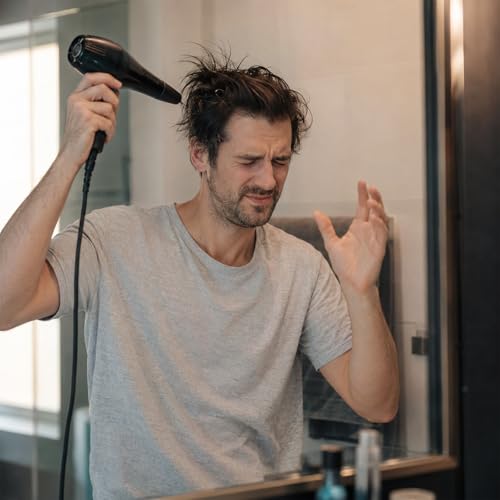 Texture Styling Comb, Wide Tooth Daily Grooming Comb, Professional Hair Styling Tool for Men and Women, Grey (1 Pack)