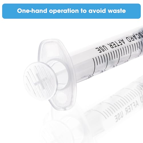 3ml Syringes with 23Ga 1Inch Disposable Luer Lock Lab Tools , 100Pack | Individually Sealed Packed - style: 3ml-23g25mm-100pcs