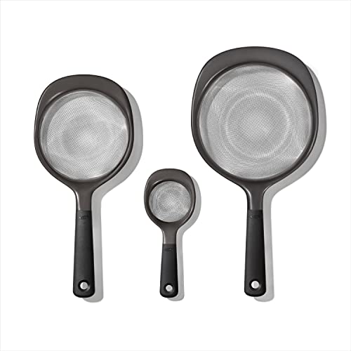 OXO Good Grips 3-Piece Strainer Set - size: 3 Strainer Set