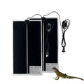 Reptile Heating Mat, 2PCS Reptile Heating Pad with Temperature Adjustment for Reptiles Tortoise Snakes Lizard Gecko Hermit Crab Amphibians - Removable Terrarium Heat Mats(7W, 6x11 inches) - size: 2PCS,7W