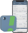 HT1 Smart Temperature Sensor & Humidity Sensor - Thermometer & Hygrometer w/App Monitoring - Indoor/Outdoor Temperature and Humidity Monitor w/Heat Index for RV, Fridge & More