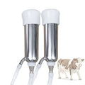Milking Machine Accessory Cow Teat Cup Complete Set, φ25mm | Hantop UnitedFarm, Tube included, Food-grade material - size: Milk Cluster for Cow