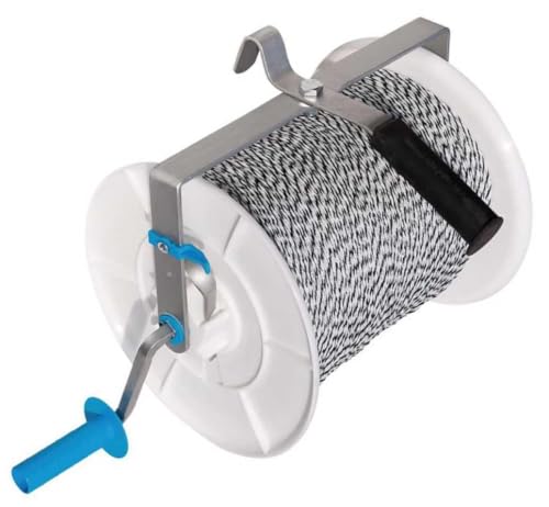 Electric Fence Maxi 3:1 Geared Reel Prewound 3280ft 6 Strands Polywire PK1 - size: 3280 ft x 1 Maxi Reel