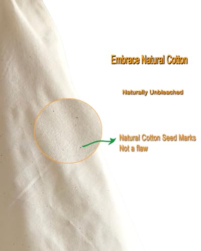 Nut Milk Bag,Cheese Cloths Bag for Straining,Unbleached Cotton Reusable Ultra-dense Cheesecloth Strainer Bag for Juicing Almond Oat Soy Milk Yogurt Butter Wine Cooking Jelly Turkey(3 pc,12"x 12")
