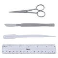 Dissection Kit for Biology Lab & Anatomy - Stainless Steel Scalpel Knife Set for Medical & Veterinary Students, KIT1357-4 Pcs - style: KIT1357 - 4 Pcs