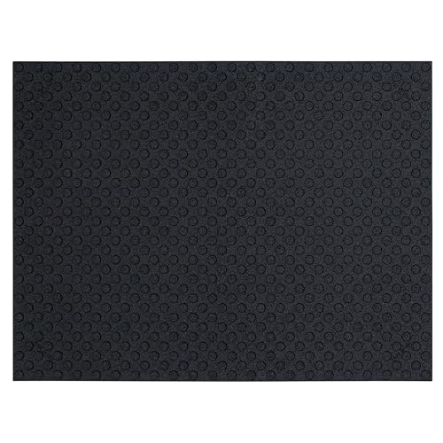 Mohawk Home Heavy Duty Rubber Stall Mat - Gym Floor- Under Dog Crate - All Purpose Utility 2'x2' - 1/2" Thick - Solid Texture - size: 2' x 2' (Rectangular)