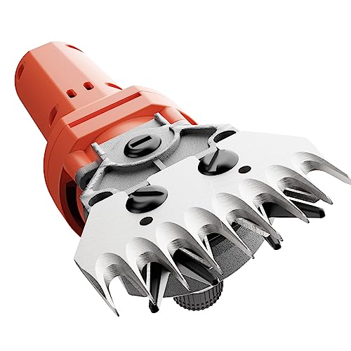 Sheep Shears,1200W Professional Electric Sheep Clipper, Farm Livestock Clippers Kit for Thick Coat Animals, Heavy Duty Electric Clippers for Sheep, Goats, Alpacas, Farm Life Grooming Kit