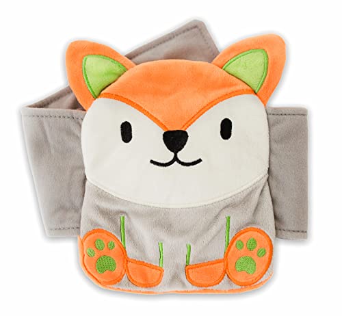 Baby Colic, Gas and Upset Stomach Relief, Baby Heated Tummy Wrap Newborns | Belly Hugger - Infant Swaddling Belly Belt, Heating Pad for Fussy Infants - color: Fox