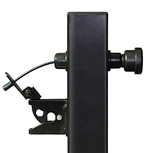 GH Gate Latch Complete Outdoor gate Latch for Wooden Gates Patented Dual Sided Operation. Wooden Fence Latch Vinyl Gate Latch Metal Fence Latch Universal fit (Gate Pull only)