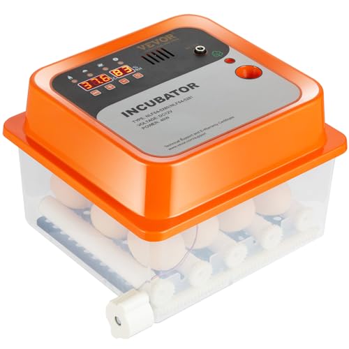 VEVOR 360° Automatic Egg Turner Egg Incubator (12 Egg)