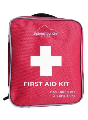 First Aid Kit, Day Kit 2-Person First Aid - Compact Emergency Medical Kit with Bandages, Gauze, and More