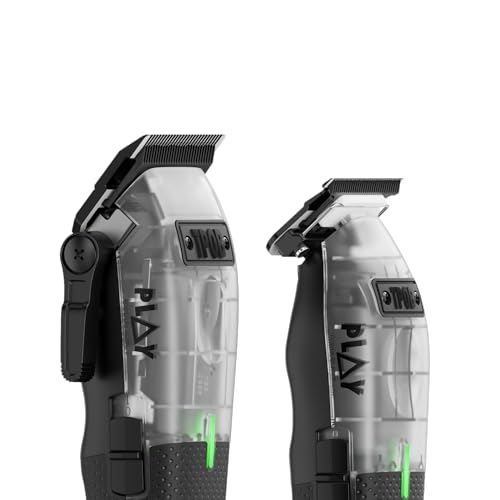 TPOB Mini Play Professional Hair Clippers (Transparent Set) - color: Transparent Set