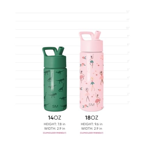 Simple Modern Kids Water Bottle & Toddler Cup | 14oz | Under the Sea - color: -Under the Sea, size: 14 Ounces