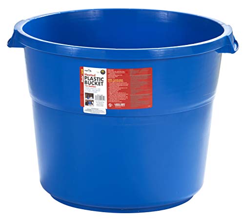 API 16 Gallon 260 Watt Heated Bucket 16HB - size: 16 gallon