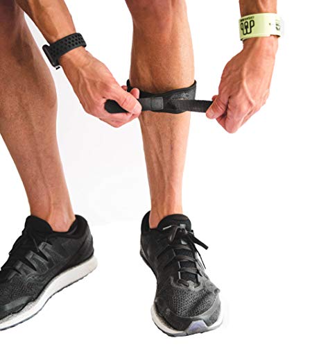 Calf & Shin Supports, Shin Splint Brace | Adjustable Neoprene Shin Splint & Leg Compression Support Strap | for Strains, Injuries, Pain - size: Small (1 Strap)