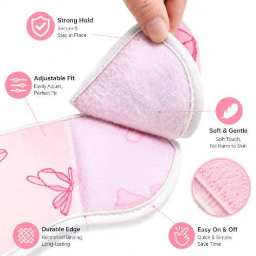 Avont Cat Cone M Adjustable Soft E-Collar, Bow | M fits 9.0-11.5" necks, Depth 4.5", breathable & soft, prevents licking Water-resistant & easy clean - color: Bow, size: M(Neck:9.0"-11.5")