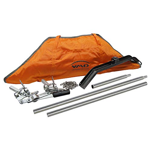 Complete Calf Puller Extractor Double Ratchet Heavy Duty with 67" Rod & 12" Extension Rod and Free Carry-on Bag which is Designed to be Easy to use for All Veterinarians.