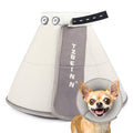 Soft Small Dog Cone Collar Alternative, Comfortable Elizabethan Dog Neck Pillow Cone for Small Dogs (Yorkshire Chihuahua), Protective Adjustable Head Recovery Cone After Surgery Anti Licking for Pup - size: S(Neck Girth:6.3"-9.45")