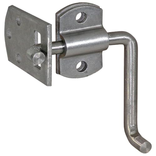 Buyers Products B2589B Plain Corner Security Latch Set Bolt-On Carbon Steel Flat Surface Fastening for Stake Bodies Trailers Truck Bodies Gates Right or Left Hand Operation Complete Four Piece Kit