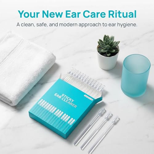 Sticky Cleaning Ear Stick, Gentle Reusable Soft Spiral Head Adhesive Ear Pick for Safe Ear Cleaning, with Gentle Removal Stick for All Ages (5mm-24 pcs) - color: 5mm