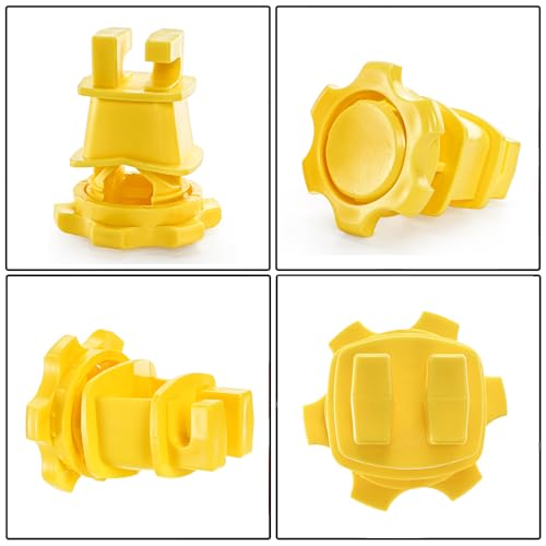 Cididu 50 Pack Electric Fence Insulators, Screw Tight Round Post Insulator, Electric Fence Wire Insulators for Round Pipe, Post Clips Insulators for Farm Animal Agricultural Fence