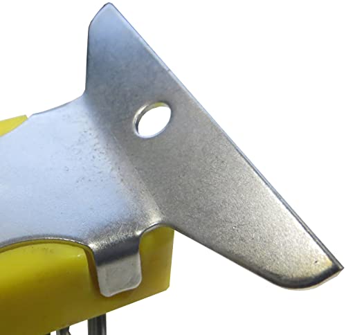 ALLWAY SB411 Carbon Steel Wire Brush with Scraper - style: Carbon Steel Wire Brush with Scraper, 4 x 11