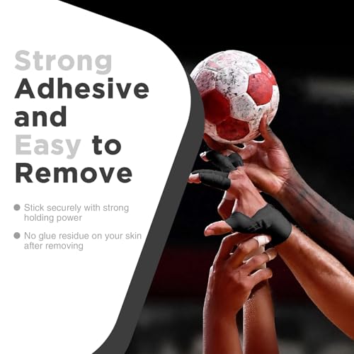 OK TAPE 4 Rolls Black Athletic Tape, Sports Tape, Very Strong, Easy Tear | Medical Tape, Wrist Tape, No Sticky Residue, Secure Ankle, Finger, Knee- 1.5inch x 15yards - color: Black-4 Rolls, size: 15 yards