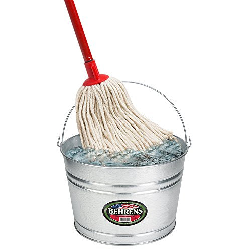 Behrens C17GS 4-1/4-Gallon Galvanized Steel Pail - size: 17 quarts, style: Galvanized