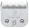 Detachable A Series 7 Skip Tooth Blade Dog Grooming Cuts Length 1/8" - 3.2mm Japanese High Carbon Steel 7 Dog Grooming Blade Supplies | Detachable Blade Clippers (Compatible A5 Series(B7) - color: 7 (1/8" or 3.2mm) Skip Tooth