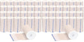 48 Pack Elastic Bandage Wrap 4” Bandage Wrap with Hook and Loop Closure on Both Ends Self Adhesive Bandage Wrap for Sports, Medical, and Injury Recovery - size: 4 Inch (Pack of 2)
