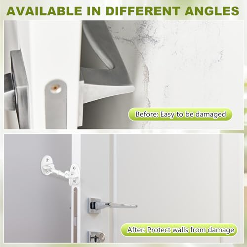 1 Piece 2.75 Inch Brass Hook and Eye Latch Gate Door Latch, White | Cabin Hook Lock Door Lock Hardware Best for Window, Sliding, Shed, Fence, Gate, Cabinet, Bathroom, Closet - color: White, size: 2.75 Inch