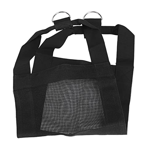 Animal Weighing Sling, Heavy Duty Nylon Hanging Weight Support for Calf Lamb Goat Farm Use 220 lb Capacity Adjustable Straps Washable Foldable 48 x 30 cm 1 Pack