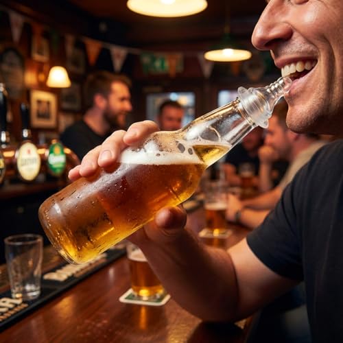 Enhance Your Party Beer Bottle Nipples Bibs Bottle Nipple Caps for Adult Drinkers Fun Novelty Drink Caps