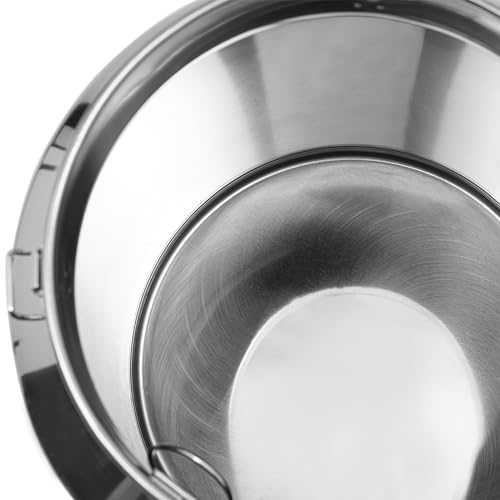 76L/20.1Gal Milk Can, 304 Stainless Steel Airtight Storage Pail with Locking Sealed Lid, Carry Handle, Heavy Duty Food Grade Bucket, Storage Container for Wine, Oil, Beverage, Home, Farm, Kitchen Use - size: 76L/20.1Gal