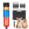 Dog Grooming Clippers 200W Professional Pet Hair Clippers with Zirconia Ceramic Blade, Low Noise Variable Speed Electric Clippers for Thick Coats, Dogs, Goats and Alpacas