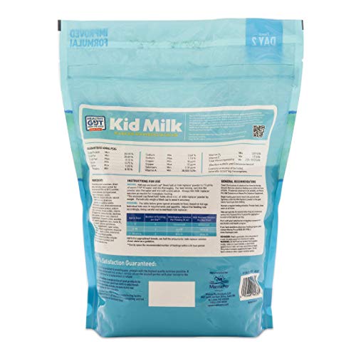 Manna Pro Goat Kid Milk Replacer with Opti-Gut, 4 lb Bag | High-Protein Milk Replacer, Opti-Gut Digestive Support, Easy-to-Mix Formula, Supports Healthy Kid Goat Growth - size: 4 Pound (Pack of 1)
