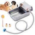Automatic Water Dispenser for Dog, 3L Dog Water Bowl Dispenser, Stainless Steel Indoor/Outdoor Water Feeder Suitable for Dogs Livestock Chicken Horse, Easy to Clean - size: 3L