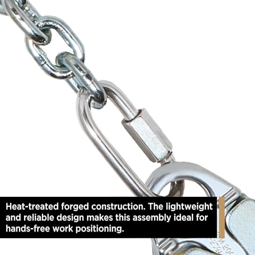 AFP Rebar Positioning Chain Assembly with Swivel Hook (Aluminum) - color: Aluminum