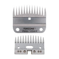 FURZONE A2 Large Animal Clipper Blade (Sheep/Wizard) - 2 in 1 Set (13&12 Teeth), Sheep Grooming Replacement Blade, Professional Stress-Free Grooming, 3/32-inch/2.5mm Cut Length - size: Sheep/Wizard 4mm