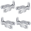4 Pack 1-3/8" Chain Link Fence Frame Gate Post Male Hinge,Galvanized Steel Gate Hinge for Fence Posts, Chain Link Fence Parts for Farm Gate, Bolts & Nuts Included - size: 1-3/8" Male