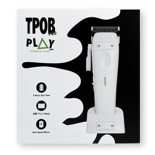 TPOB Mini Play Professional Hair Clippers (White) - color: White
