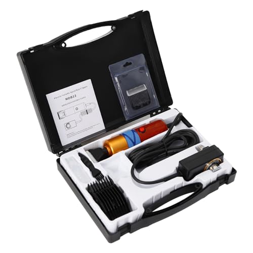 Pet Grooming Clippers 36W, Sheep Shears, with Plug & Blades Electric Clippers, Grooming Clippers for Dogs Cat Goat Alpaca, Angora Rabbits, Low Noise ≤ 60db, Heavy-Duty Hair Trimmer Kit