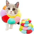 Cat Small Dog Recovery Collar, Cute Neck Cone After Surgery, Adjustable Pet E Collar, Wound Healing Protective Cone Surgery Recovery Elizabethan Collars for Small Pet (XS(Within 3lb)) - size: XS